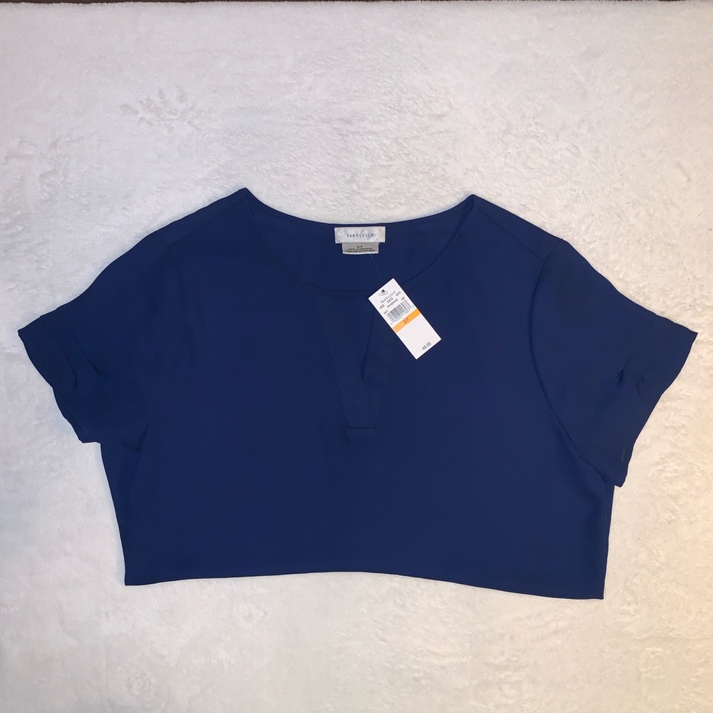 Van Heusen Split Neck Top